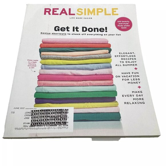 Real Simple Magazine (Life Made Easier) Complete Year 2017 - 12 Issues - Picture 9 of 16